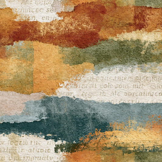Salt Print Rainbow Ochre Olive Abstract Digital Paper Pack (DDD017440)
