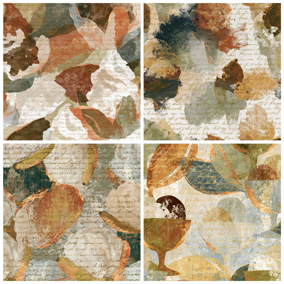 Magic Realism Banana Splits Sepia Digital Paper Pack (DDD017578)