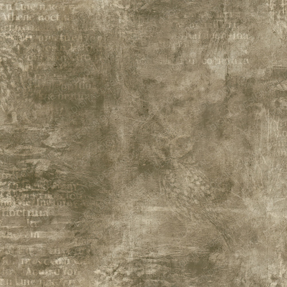 Little Owl Bird Dusty Olive Umber Bone Digital Paper Pack (DDD017754)