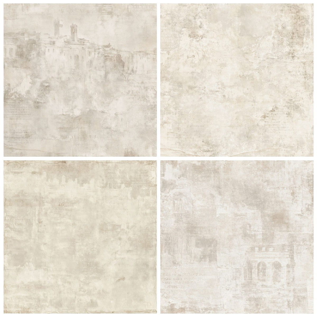 Volterra Alabaster Town Cream Stone Grey Bone Digital Paper Pack (DDD017783)