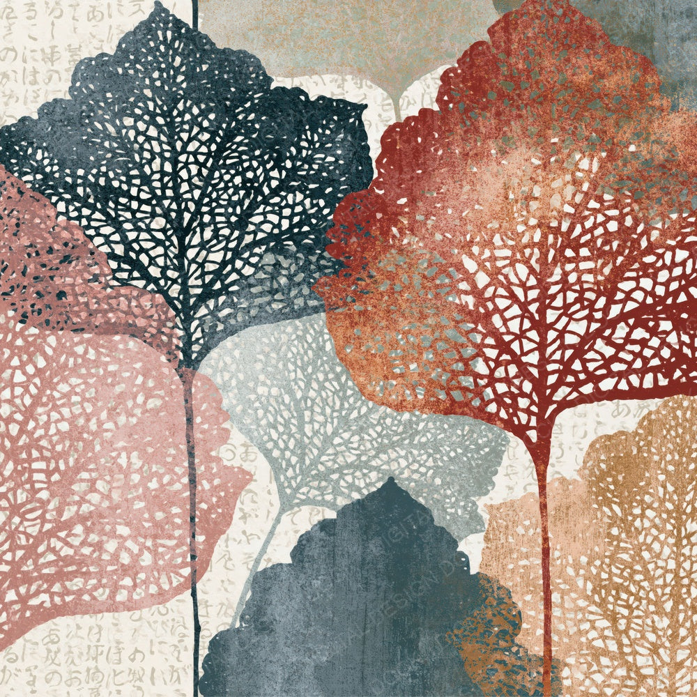 Crochet Leaf Ash Rose Texture Digital Paper Pack (DDD018307)
