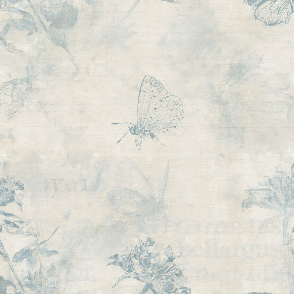 Another Adonis Blue Butterfly Insect Chalk Cream Electric Blue Bone digital paper shown full size