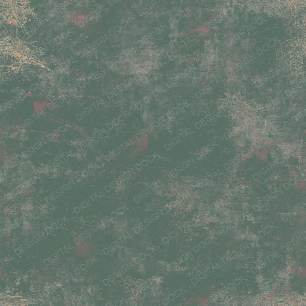 Another Crossbill Bird Pine Forest Green Brick Red Bone digital paper shown full size