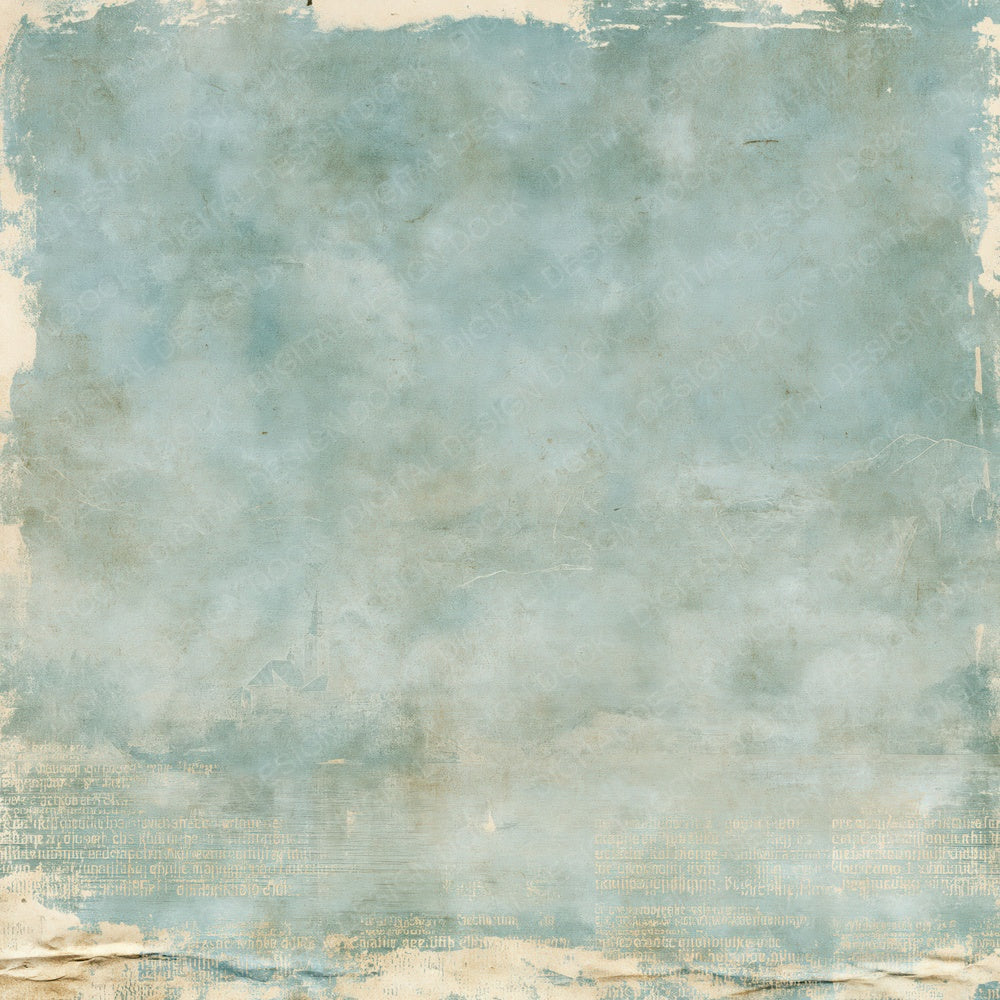 Single Bled Lake Slovenia Alpine Lake Teal Church Ochre Bone digital paper shown full size
