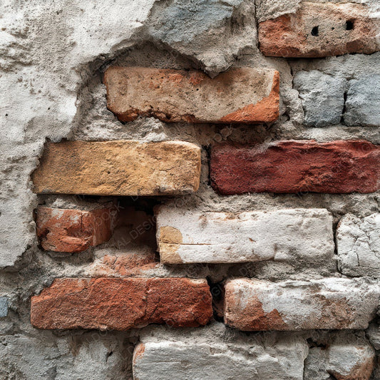 Aged Brick Surface Digital Paper Pack (DDD007888)