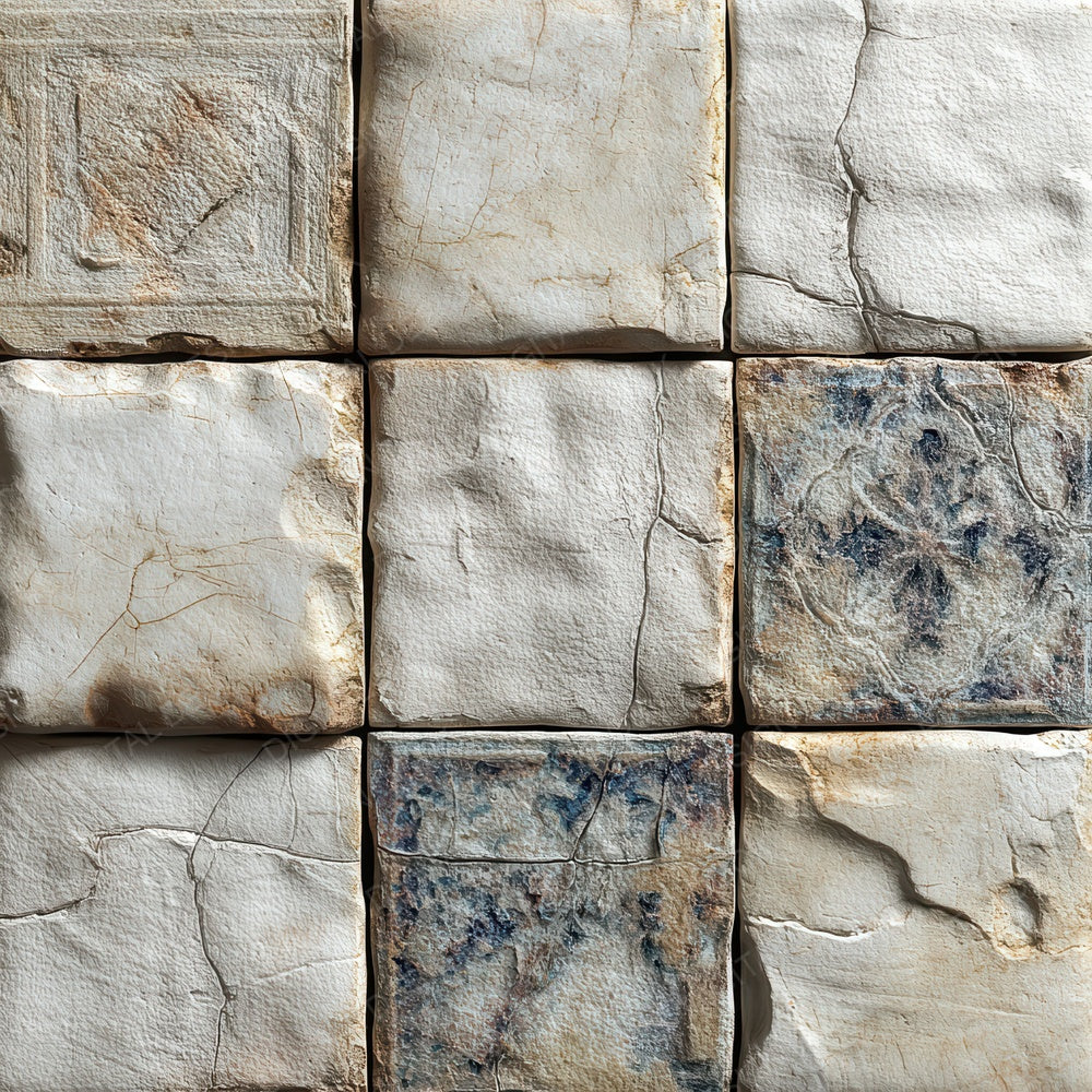Aged Ceramic Surface Digital Paper Pack (DDD007909)