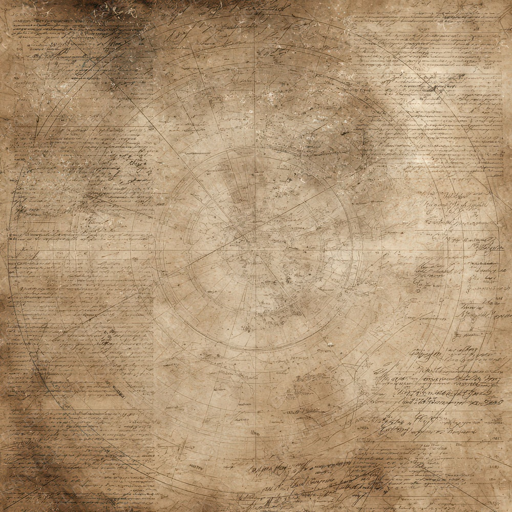 Antique Astronomy Chart Background Digital Paper Pack (DDD008828)