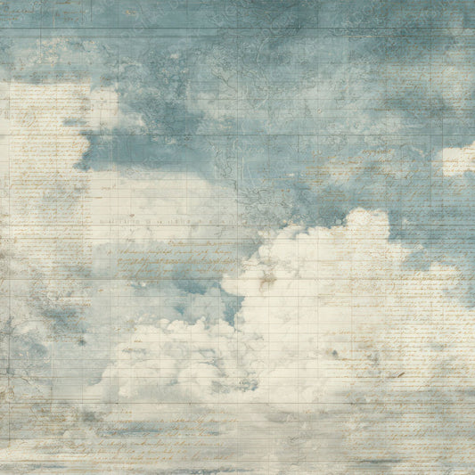 Antique Weather Chart Background Digital Paper Pack (DDD008872)