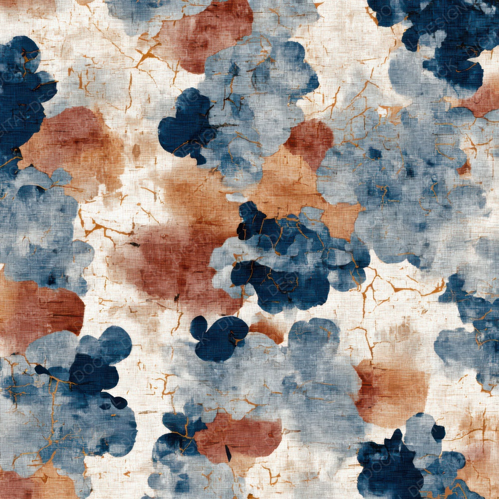 Batik Wax Dye Texture Digital Paper Pack (DDD008408)