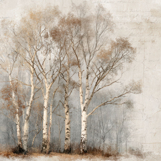 Birch Tree Fieldnotes Digital Paper Pack (DDD007613)