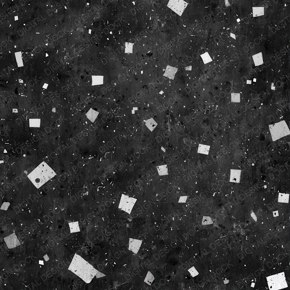 Black Collage Fragments Digital Paper Pack (DDD008708)