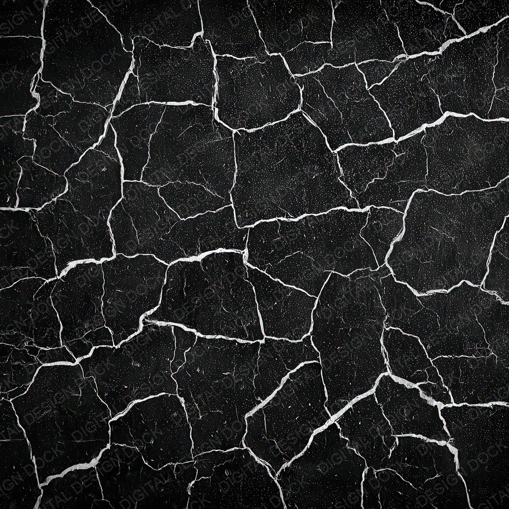 Black Crackle Paint Digital Paper Pack (DDD008709)