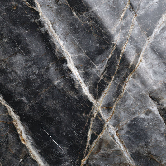 Black Marble Veins Digital Paper Pack (DDD008091)