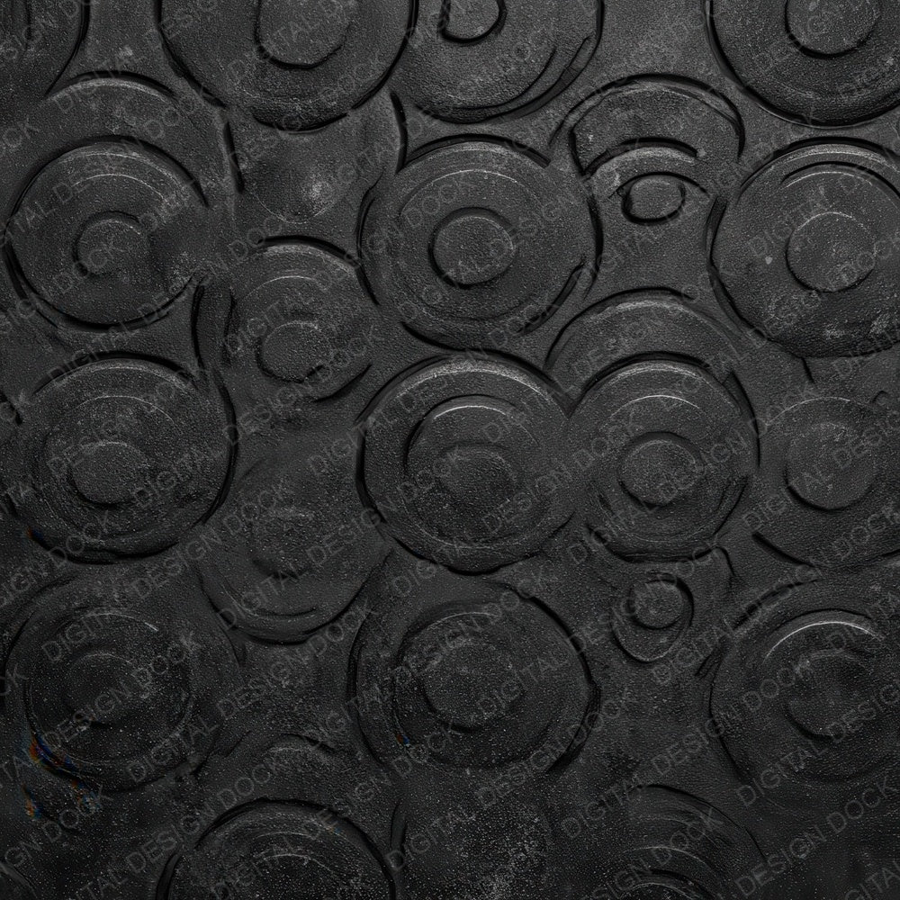 Black Rubber Mat Digital Paper Pack (DDD008149)