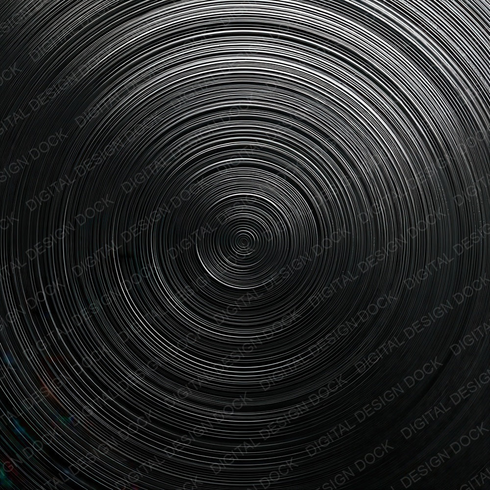 Black Vinyl Grooves Digital Paper Pack (DDD008152)