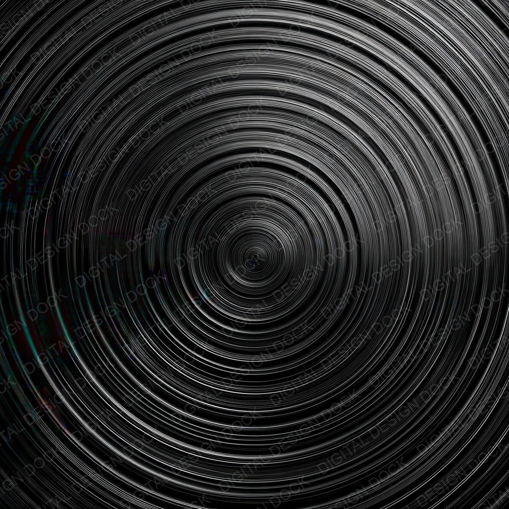 Black Vinyl Grooves Digital Paper Pack (DDD008152)