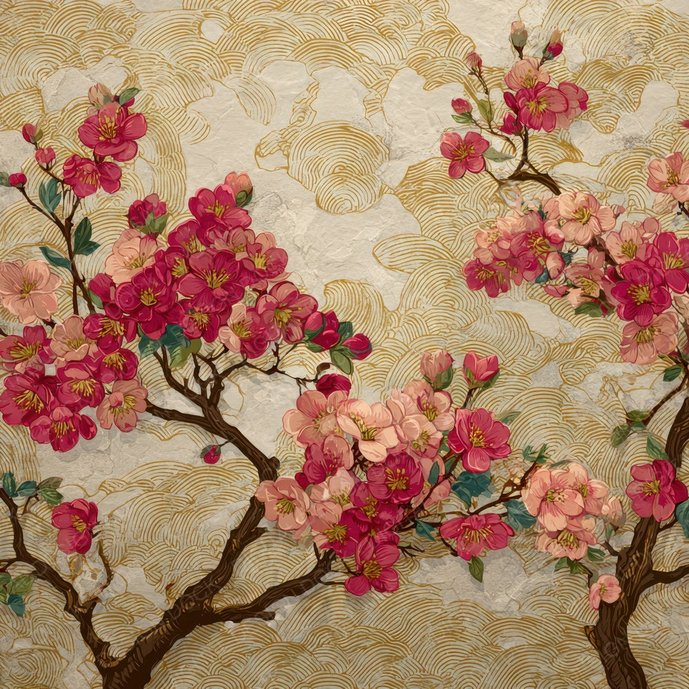 Blossom Wave Hokusai Digital Paper Pack (DDD007616)