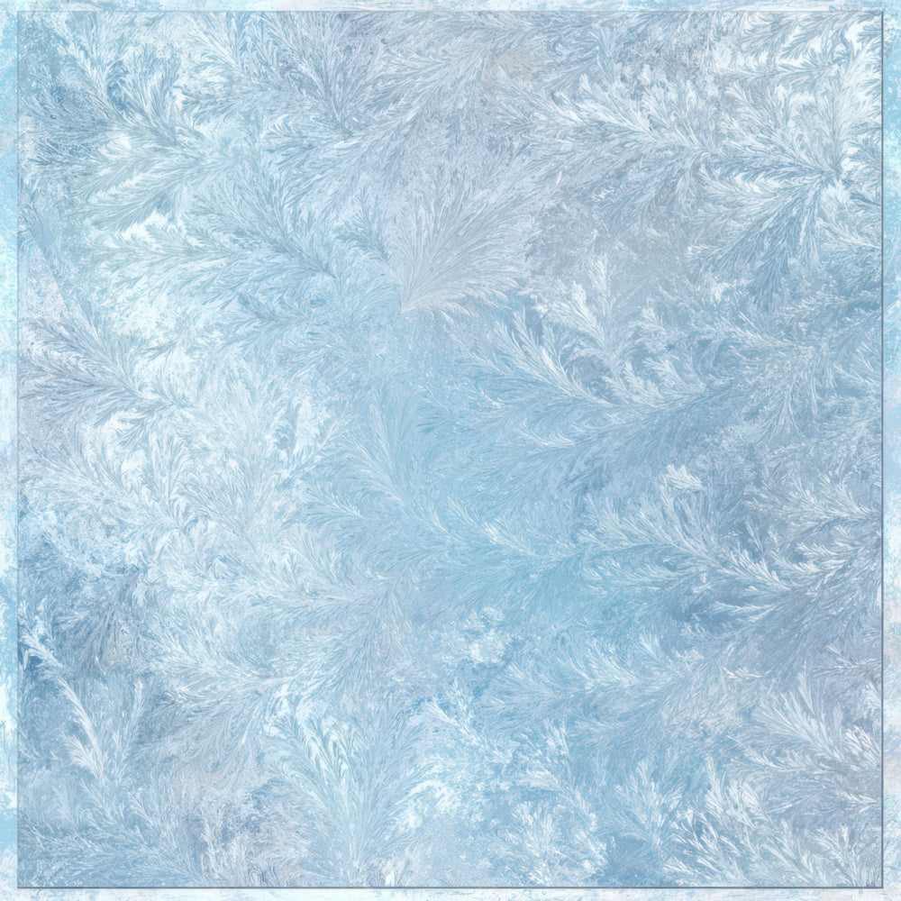 Blue Frost Glass Digital Paper Pack (DDD008113)