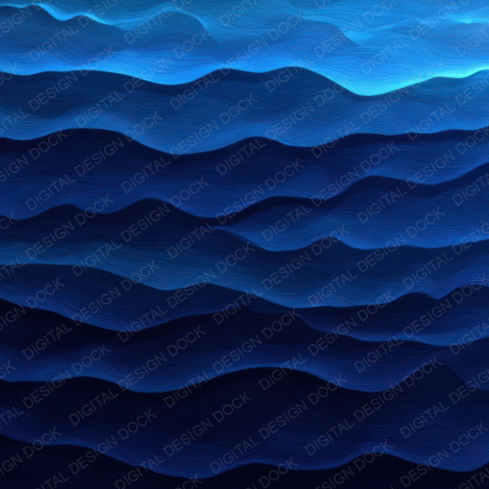 Blue Ocean Ripples Digital Paper Pack (DDD008493)