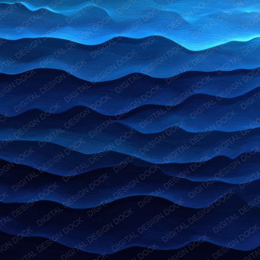 Blue Ocean Ripples Digital Paper Pack (DDD008493)