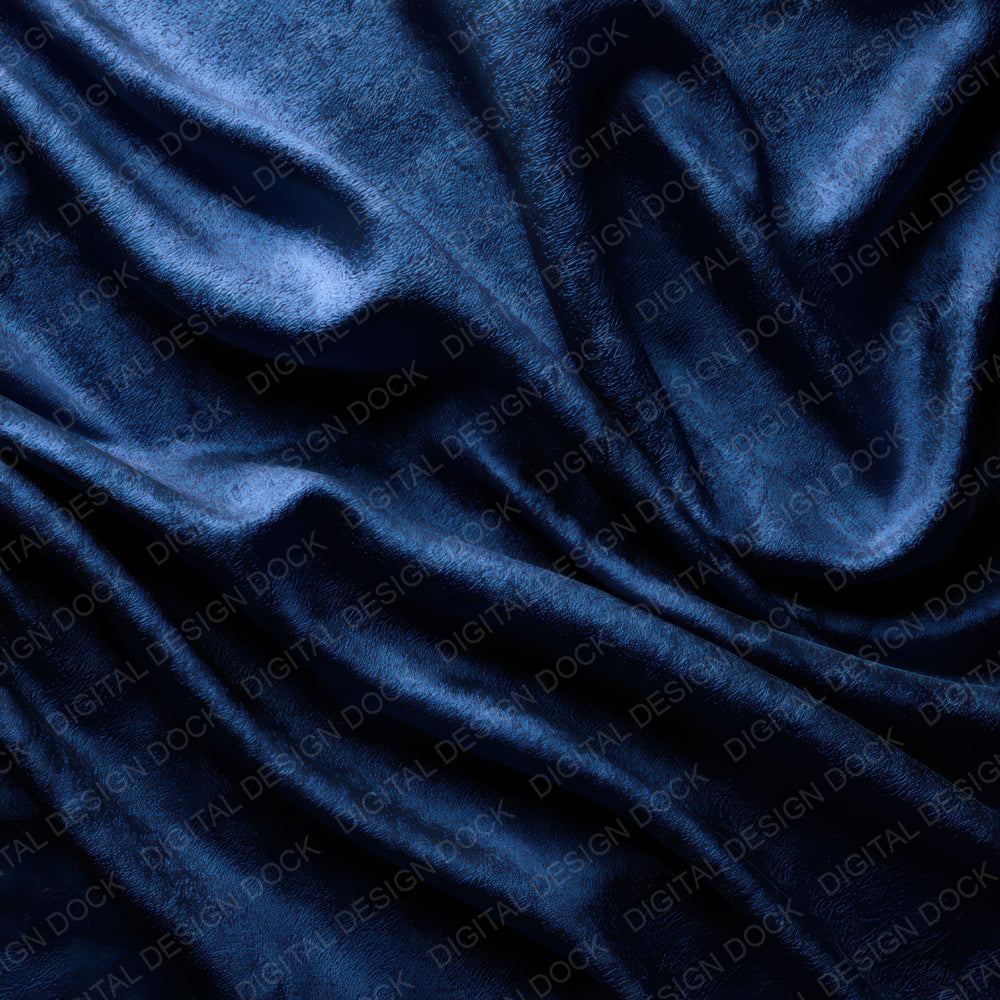 Blue Velvet Fabric Digital Paper Pack (DDD008494)