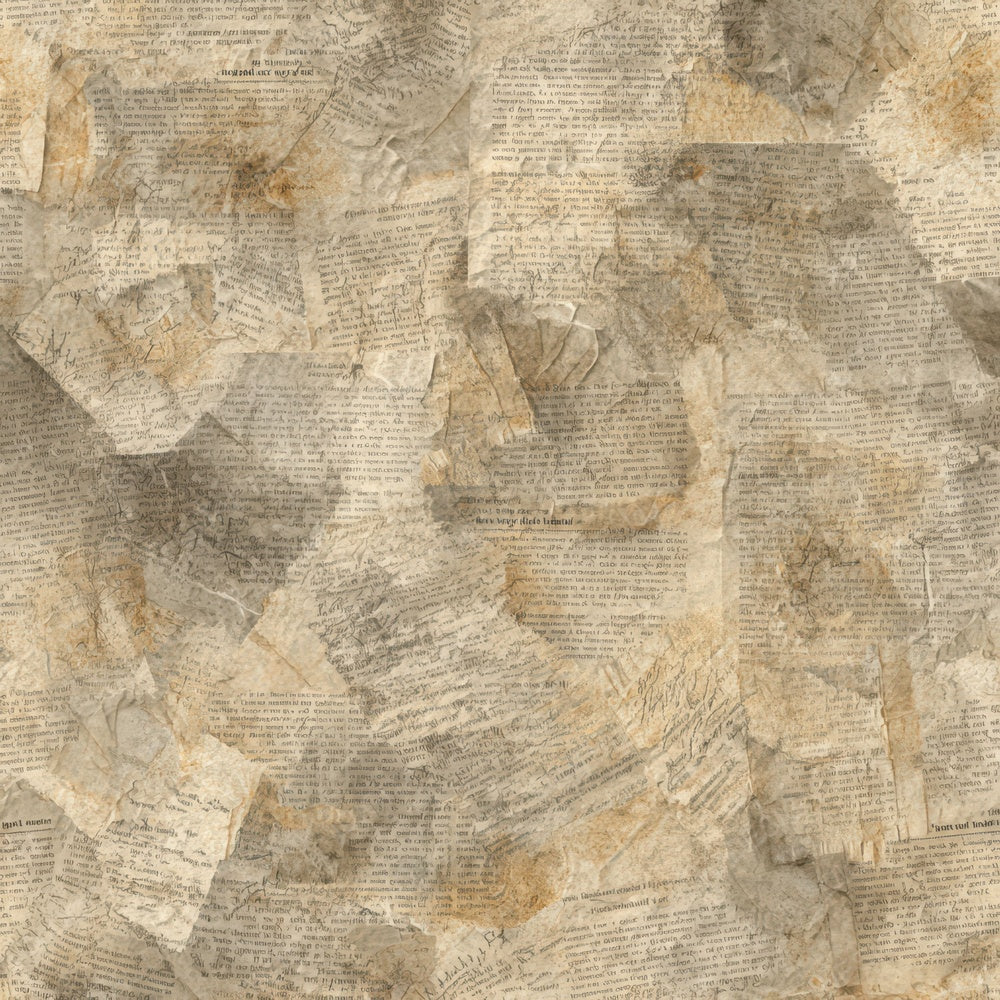 Book Page Collage Digital Paper Pack (DDD008308)