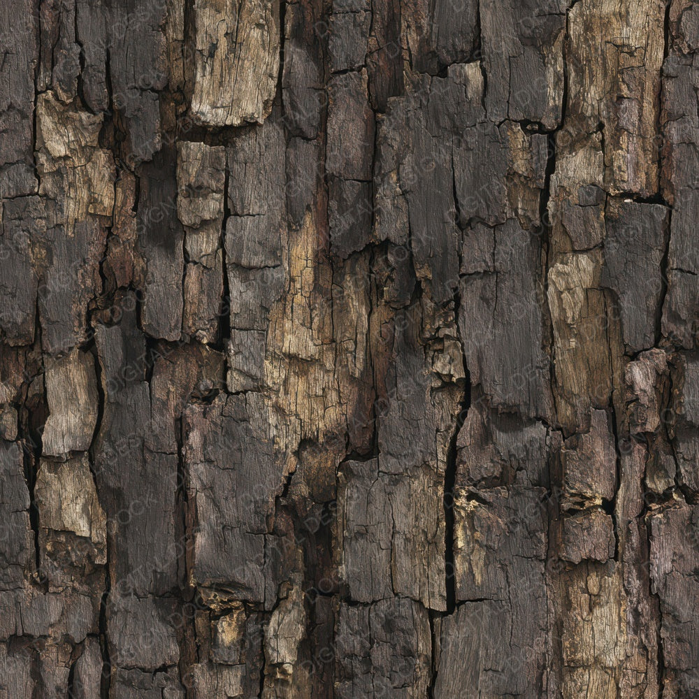 Brown Bark Texture Digital Paper Pack (DDD008093)