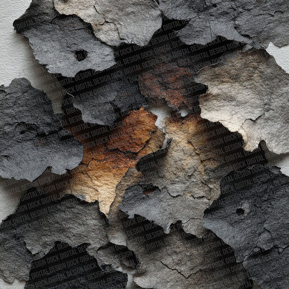Burned Paper Texture Digital Paper Pack (DDD000746)