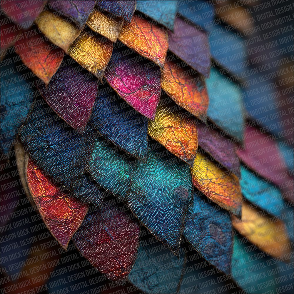 Butterfly Scale Glow Digital Paper Pack (DDD000764)