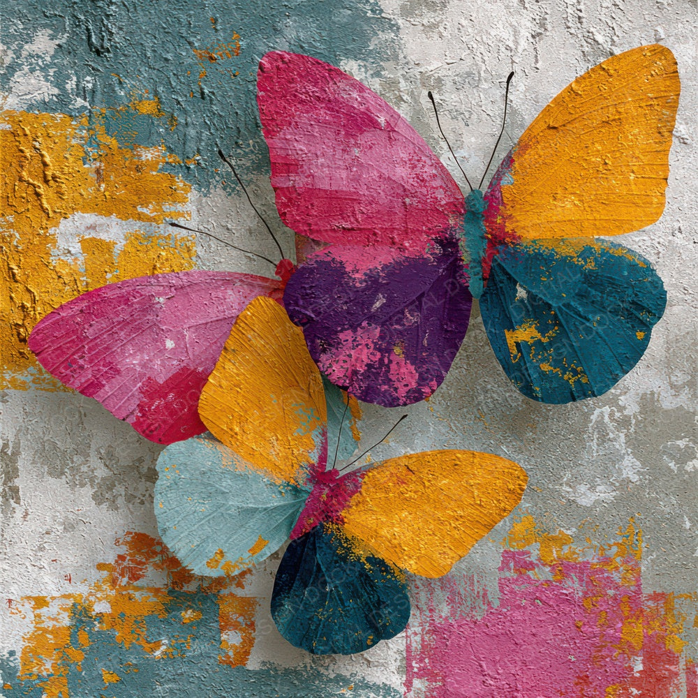 Butterfly Wing Layers Digital Paper Pack (DDD007973)