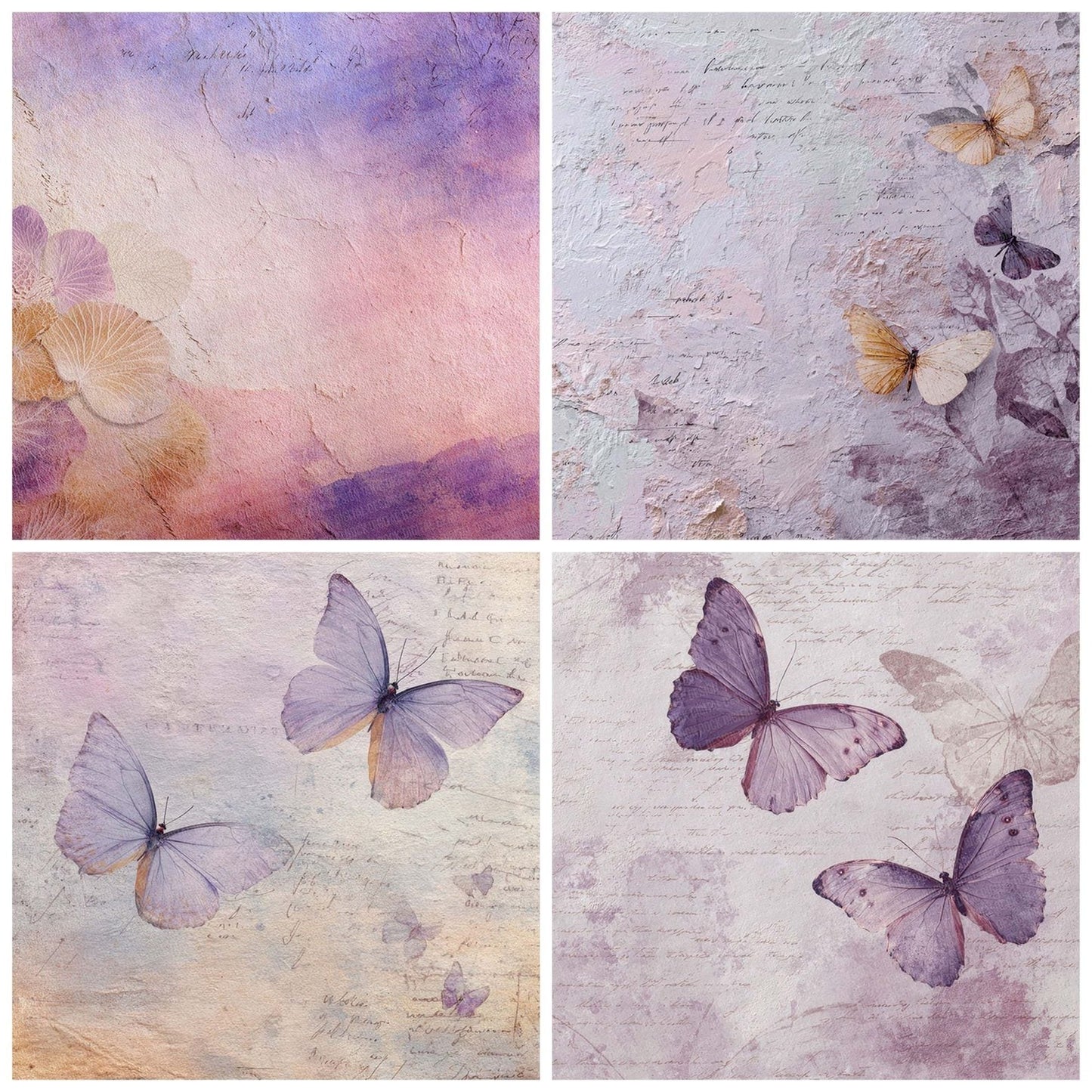 Butterfly Wing Study Wash Digital Paper Pack (DDD000765)