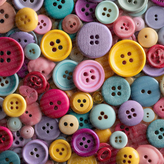 Button Mix Texture Digital Paper Pack (DDD000766)