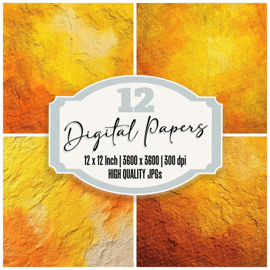 Canary Mango Light Digital Paper Pack (DDD000776)
