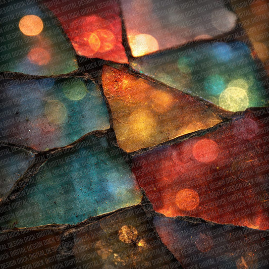 Cathedral Glass Shatter Digital Paper Pack (DDD000820)