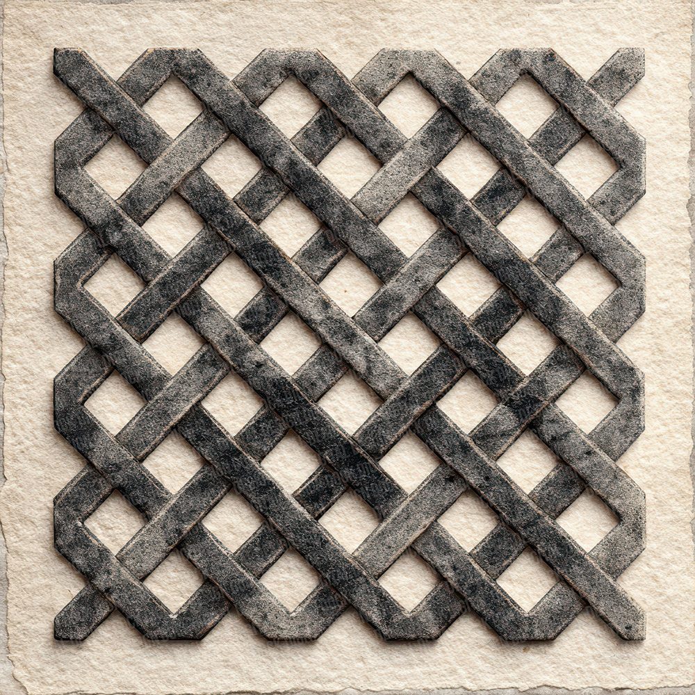 Celtic Lattice Black Ivory Digital Paper Pack (DDD000838)
