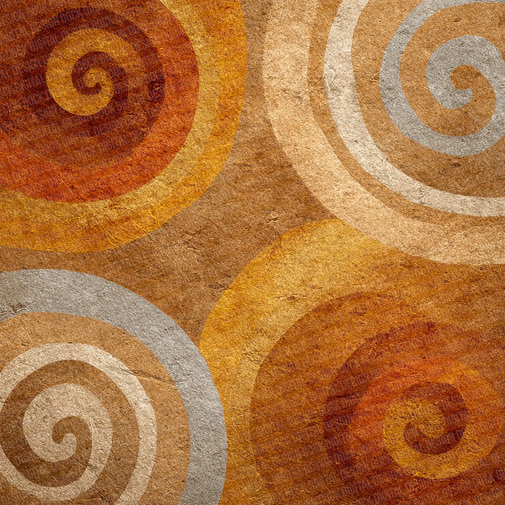 Celtic Spiral Ochre Digital Paper Pack (DDD000842)