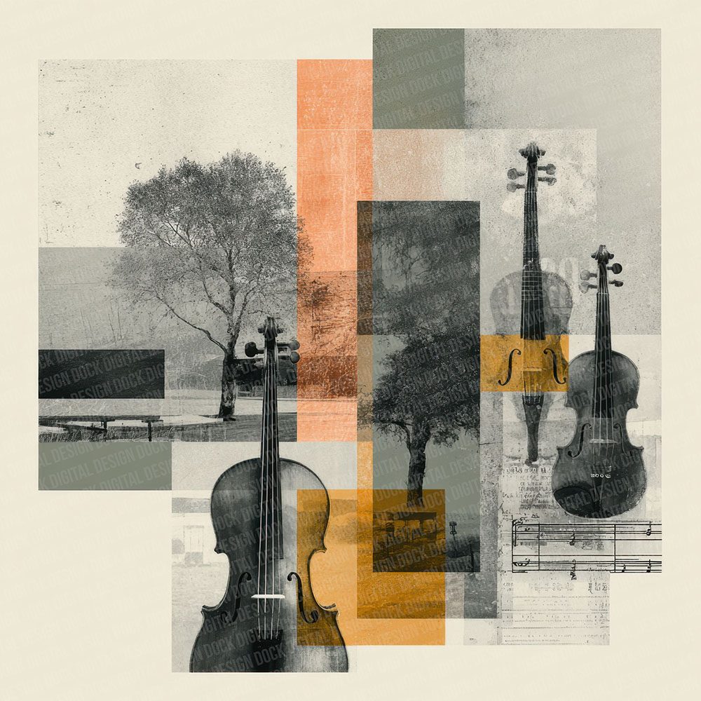 Chamber Music Moodboard Digital Paper Pack (DDD000858)