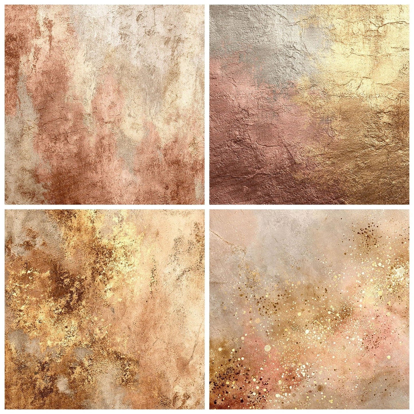 Champagne Sheen Abstract Digital Paper Pack (DDD000862)