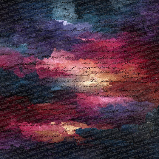 Chaos Beneath Art Layers Script Digital Paper Pack (DDD000864)