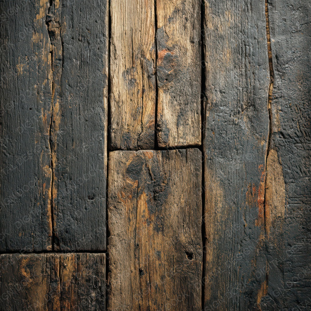 Charcoal Washed Wood Panels Digital Paper Pack (DDD007871)