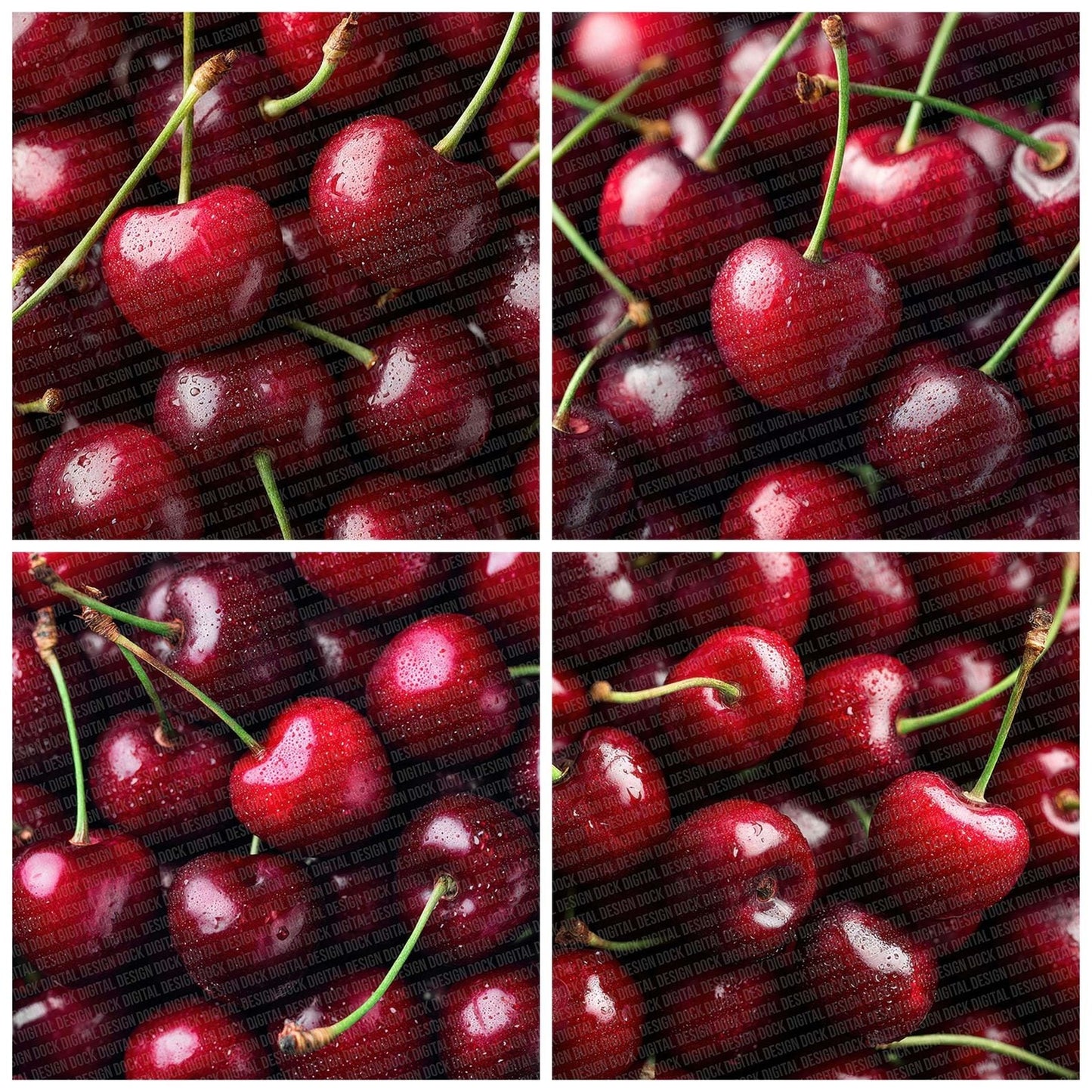 Cherry Overhead Fill Digital Paper Pack (DDD000896)