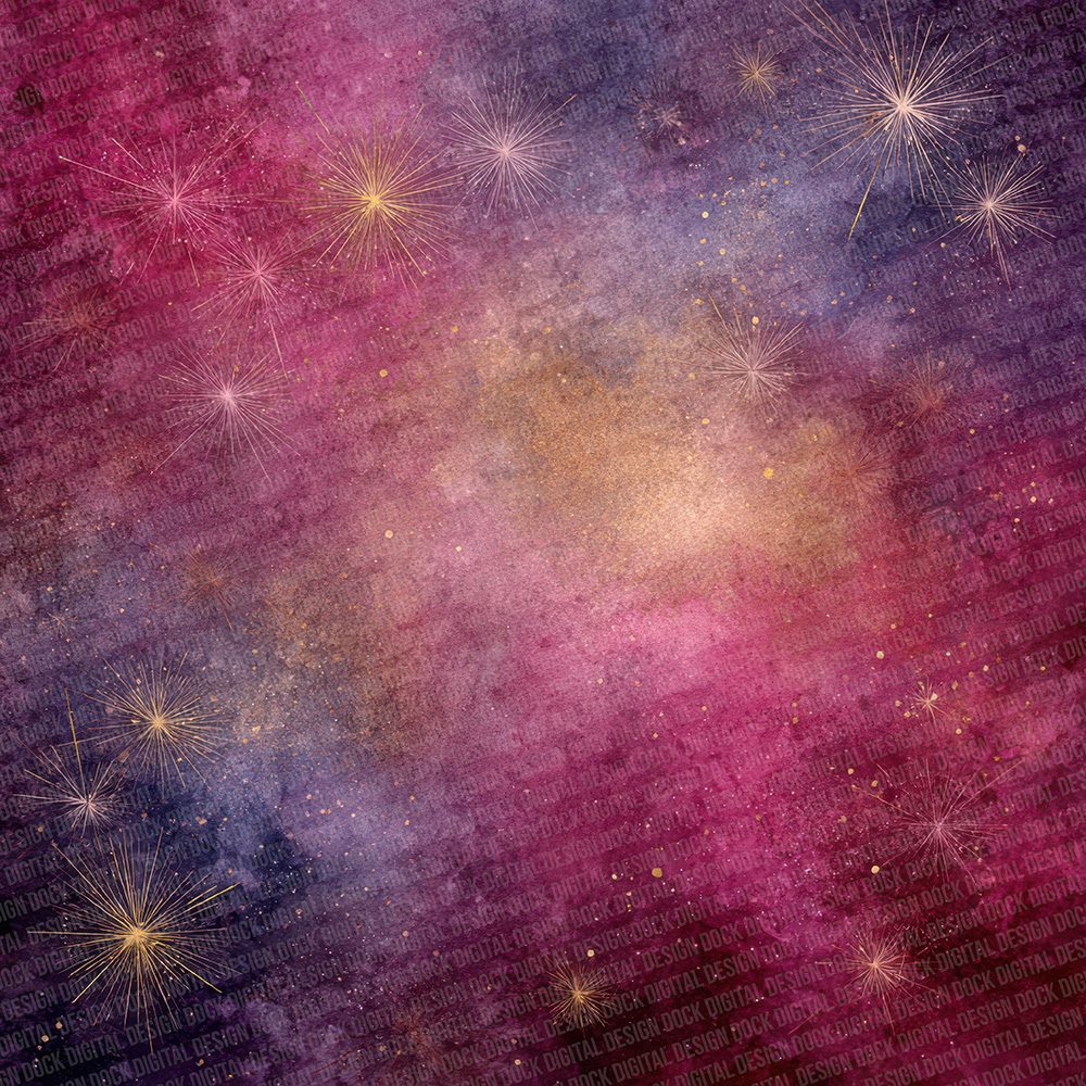 Christmas Bauble Star Digital Paper Pack (DDD000906)