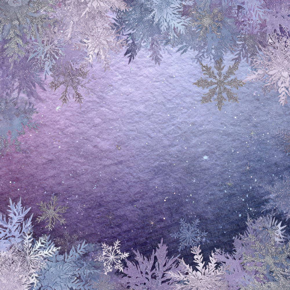 Christmas Snow Lace Digital Paper Pack (DDD000944)