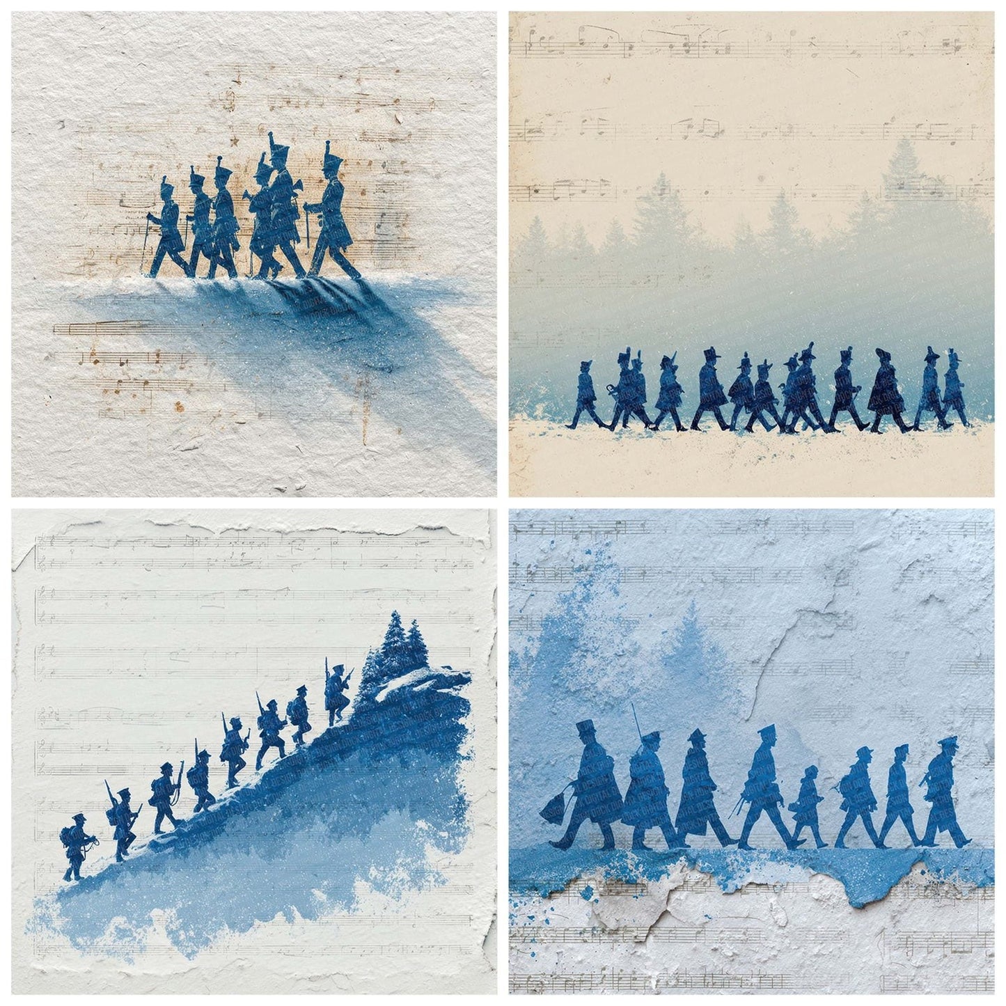 Christmas Toy Soldier Digital Paper Pack (DDD000949)