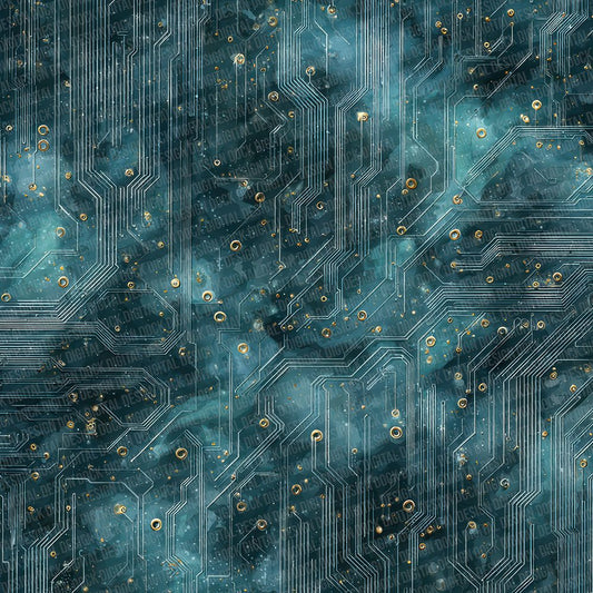 Chrome Circuit Pulse Digital Paper Pack (DDD000953)