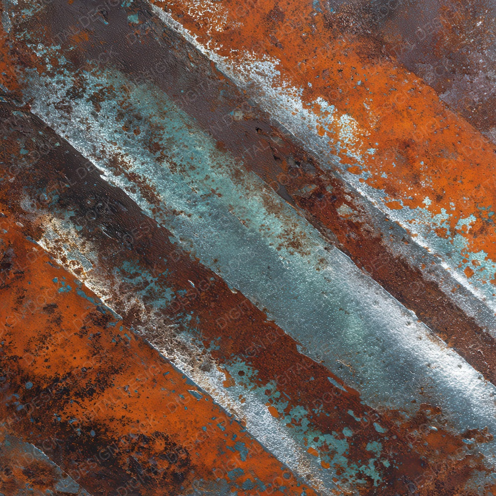 Chrome Rust Collision Digital Paper Pack (DDD008009)