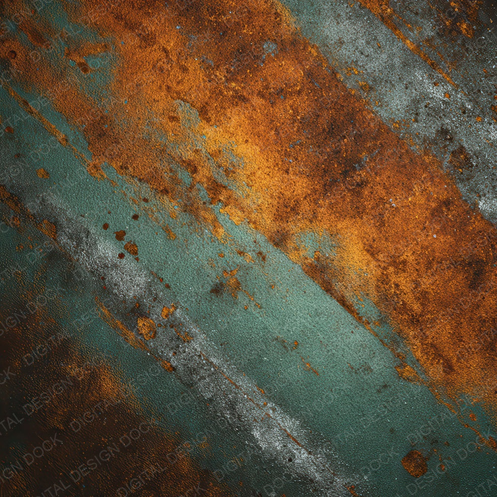Chrome Rust Collision Digital Paper Pack (DDD008009)
