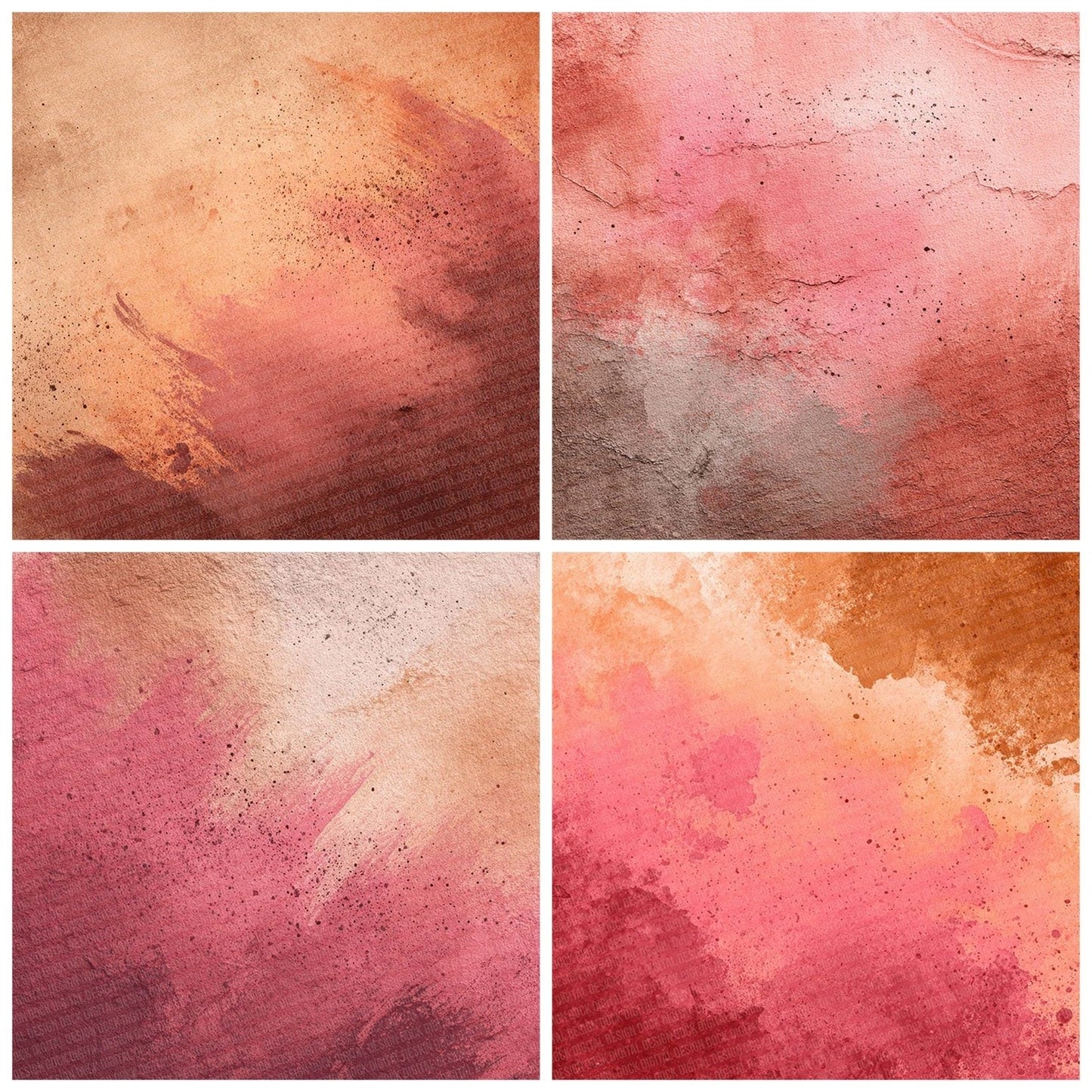 Clay Cinnamon Flow Digital Paper Pack (DDD000976)
