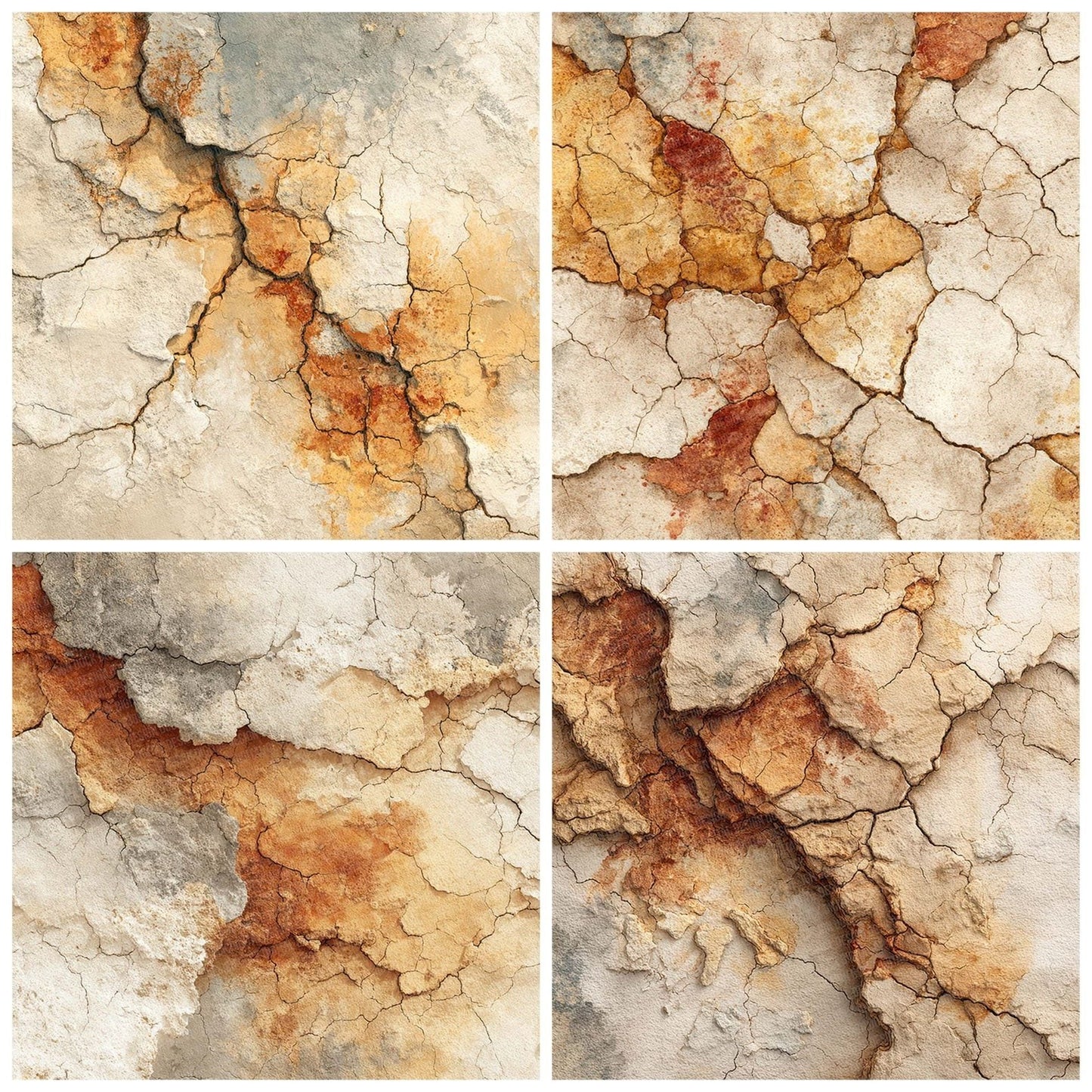 Clay Desert Crack Digital Paper Pack (DDD000977)