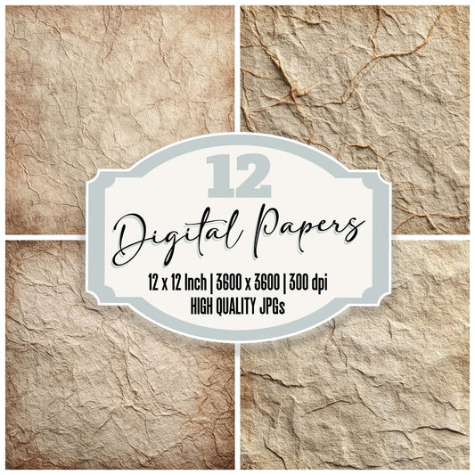 Clean Parchment Digital Paper Pack (DDD000988)